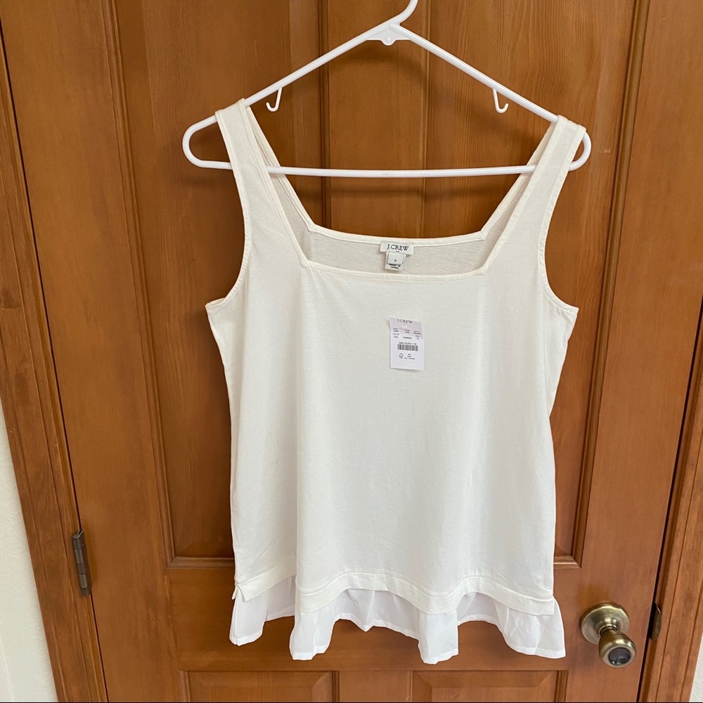 J. Crew Tops | White Tank Blouse